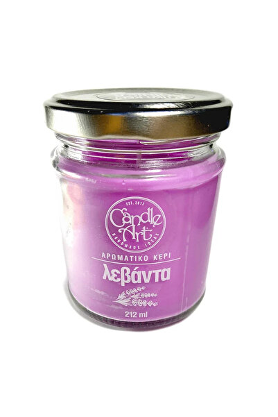 Candle n'Art Candle n' Art Βοτανικό Αρωματικό Κερί Λεβάντα 212ml