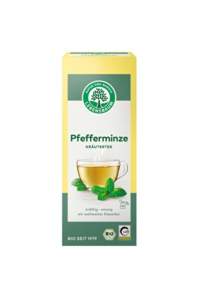 Lebensbaum Ceai de mentă 20 plicuri bio, 30g