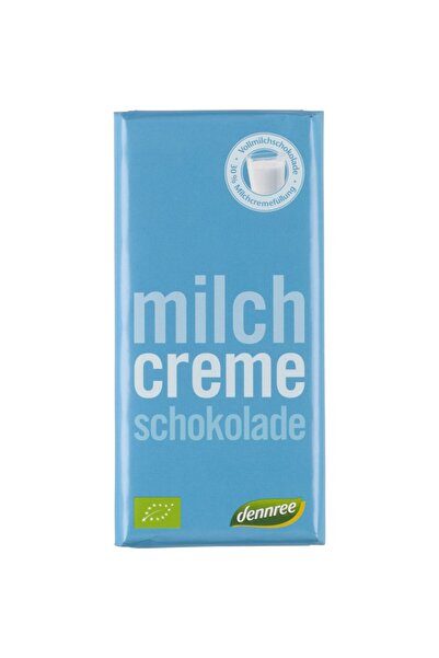 Dennree Ciocolata cu lapte si crema de lapte,