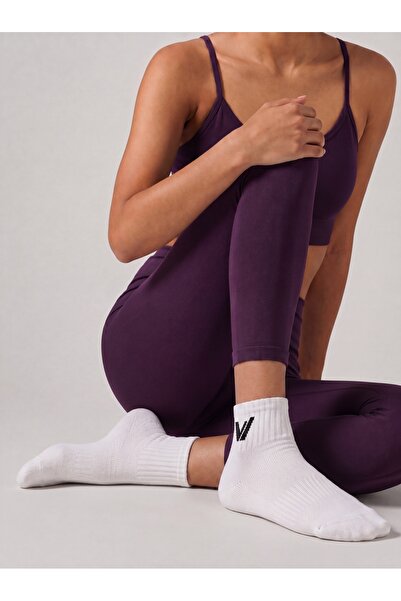 LE VISSION TEKSTİL 3 Pairs of Women's Short Sports Socks