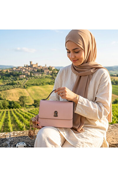 valentina victoria حقيبة نسائية كلاسيكية صغيرة من الجلد الأصلي من VALVİC.