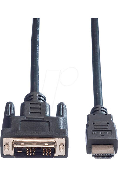 VALUE Καλώδιο DVI-D αρσενικό σε HDMI αρσενικό, 1.5μ, Μαύρο (11.99.5516)