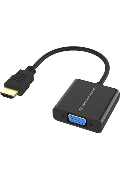 CONCEPTRONIC Μετατροπέας HDMI αρσενικό σε VGA αρσενικό 1 τεμάχιο ABBY20B