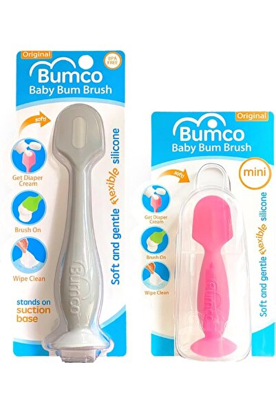 Baby Bum Brush بومكو - عبوة من قطعتين من ملعقة كريم الحفاضات - حجم كامل + حجم...