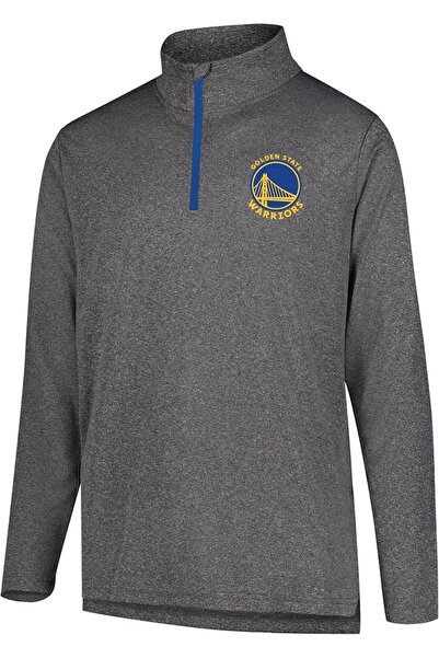 Ultra Game NBA Men's Super Soft Quarter Zip Long Sleeve T-Shirt