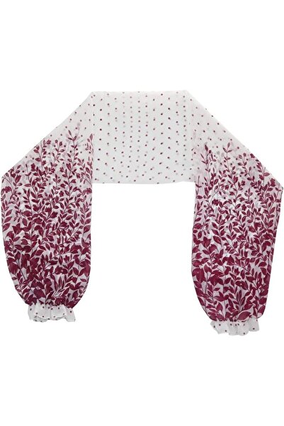 GENERAL Women Flowers Pattern Beach Towel Sunscreen Raglan Sleeves Shawl