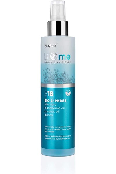 Erayba BIOme Organic Hair Care | BIOme B18 bio 2-phase Hair Spray with natura...