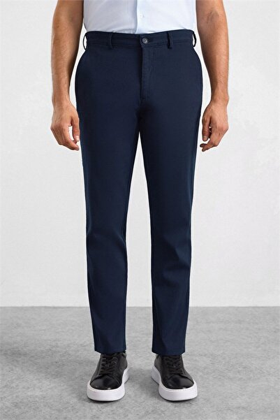 SÜVARİ Lacivert Regular Casual Pantolon