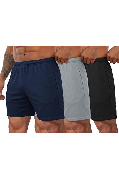COOFANDY Men's Workout Gym Shorts Mesh Athletic Shorts Lightweight Bodybuildi...