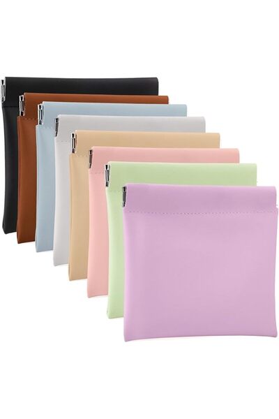 BUSOHA 3 PCS Small Makeup Bag for Purse, Mini Portable Cosmetic Bags for Wome...