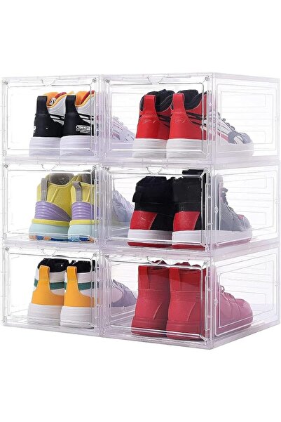 nabtussalam NA/Shoe Box, Shoe Storage Boxes Clear Plastic Stackable, Shoe Org...
