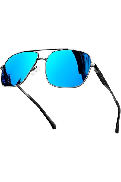 KANASTAL Metal Frame Sunglasses Military Style UV400 Polarized Sunglasses | D...