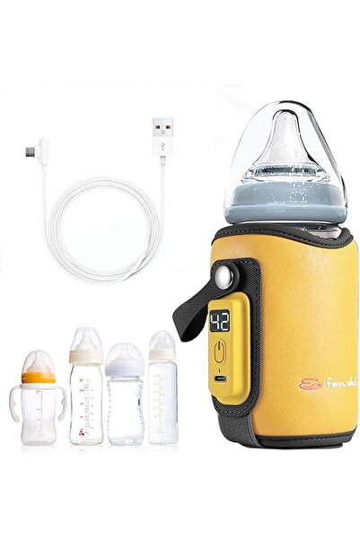 GENERAL Baby Bottle Warmer, Portable Bottle Warmer Bag with USB Charge, Const...
