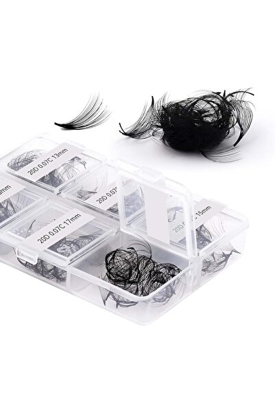 FADLASH طقم تمديد الرموش DIY، 240 قطعة من مجموعات الرموش مع لاصق ومثبت للرموش...