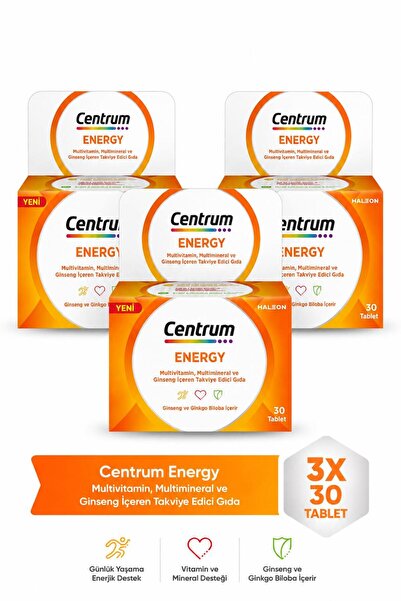 Centrum Energy 30 Tablet 3 Adet