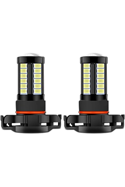 wisfunlly مصابيح ضباب LED طراز H16، 33 رقاقة SMD، مصابيح أمامية LED بديلة للس...
