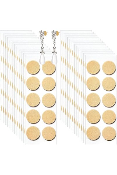 AZONEE Ear Lobe Support Ear Patches, 300 Pieces Earring Protectors Clip on Ea...