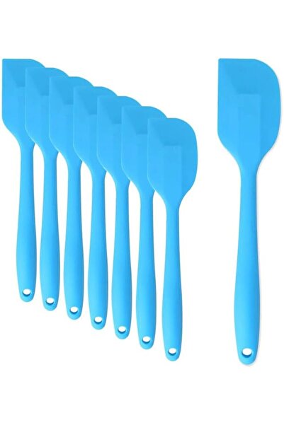 GENERAL KAKAMINA 8 Pieces Silicone Spatulas, 8.3 inch Small Rubber Spatulas N...