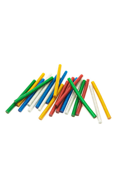 Alista Home Baton de adeziv colorat cu sclipici 7 mm pentru pistol de lipit, ...