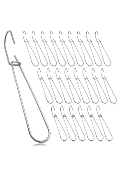 STARSTAR Patterned hooks - 24-pack - Hanging hooks - Metal patterned hooks 7....