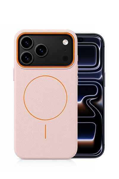 Wtech Apple iphone 17 Pro 5G 2025 Premium Soft Leather Shell with Magsafe Cas...