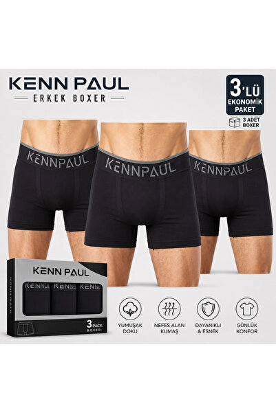 Mariposa Secret Kennpaul Lycra Men's Boxer 3 Pcs