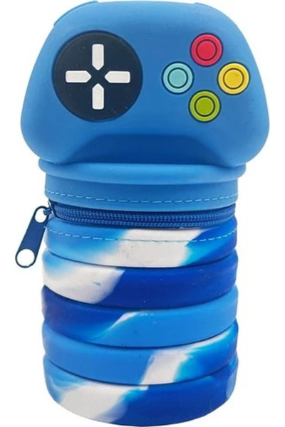 MC Micostore Penar silicon Pouch 65x20cm Must Team extensibil 4 modele Gaming