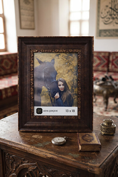 Asya Çerçeve Râyiha Serisi 13 x 18 Fotoğraf Çerçevesi Camlı Dekoratif Duvar &...