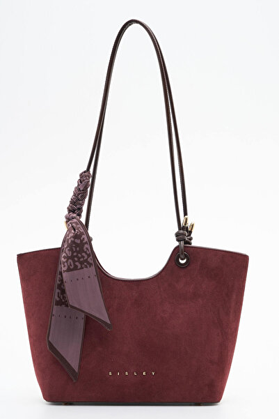 Sisley Women's Shoulder Bag Bordo Sly529