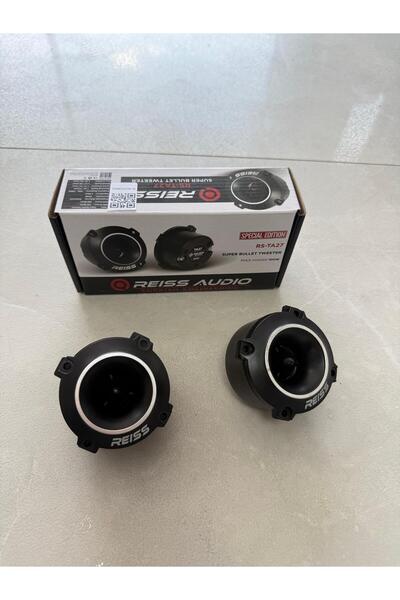 Reiss Audio Rs-ta27 Tweeter Yuvası Hediyeli Çifti 200wat-200w Rms 7.5cm Dome ...