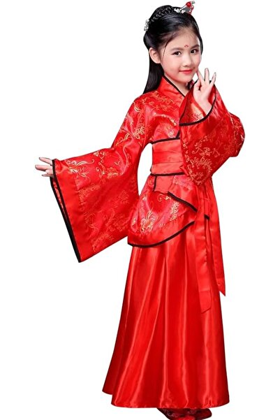 chuyaqisi girl Hanfu Traditional Dress Chinese Tang Dynasty kids Performance ...