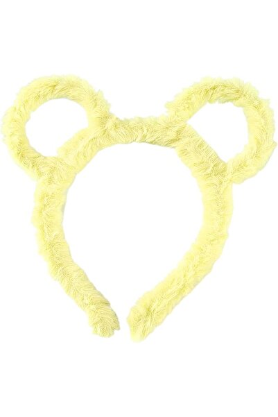 GENERAL Women Winter Thick Plush Headband Round Bear Ears Makeup Hair Hoop Ba...