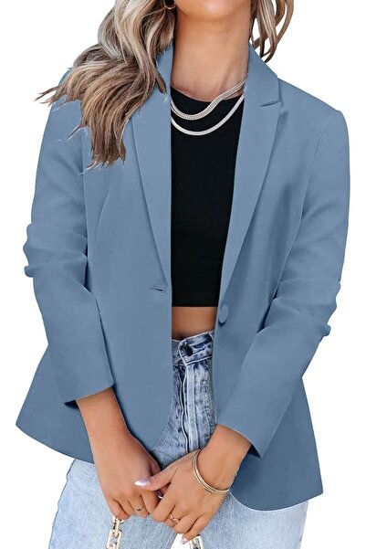 GENERAL Womens Blazers for Work Casual Open Front Blazer Long Sleeve Work Off...