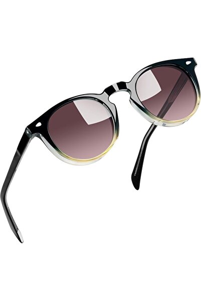 Joopin Round Polarized Sunglasses for Women Men UV400 Protection | Classic Vi...
