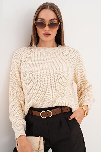 DazzUp Women's Half Turtleneck Sweater