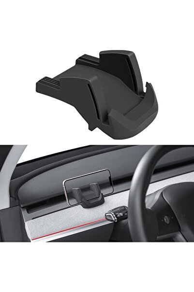 NALACAL Silicone Phone Mount For Tesla Model Y 2021-2025 And For Tesla Model ...