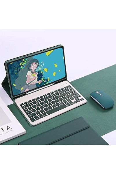 Fegishilly Arabic and English Keyboard Case Compatible with Samsung Galaxy Ta...