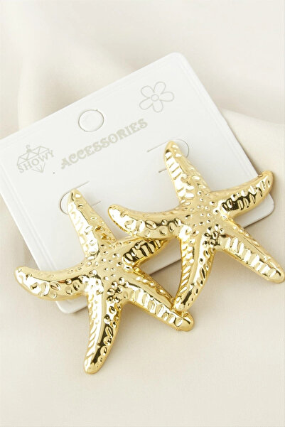SORA GROUP Starfish Metal Earrings