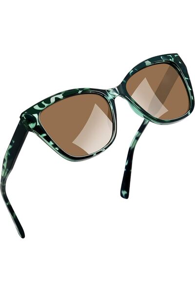Joopin Polarized Sunglasses for Women Oversized Cat Eye UV400 Protection | Re...