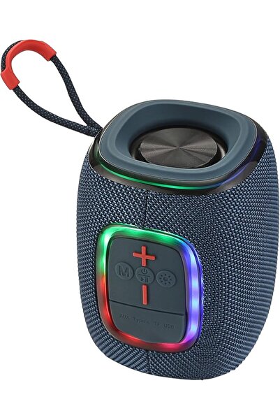 GENERAL Lawazim Waterproof Bluetooth Speaker - 7W Black Color With LED Light ...