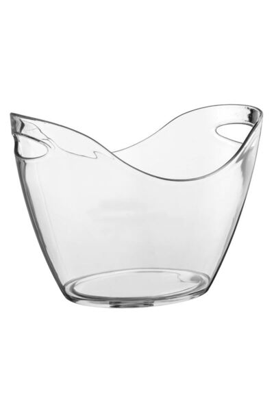 OEM Transparent Plastic Gondola Milk Jug 35.5x25.5x24.5cm