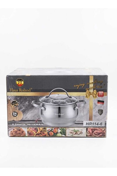 Haus Roland 2 Pcs Stainless Steel Pot German Design Brand Pot Manufacturer (M...