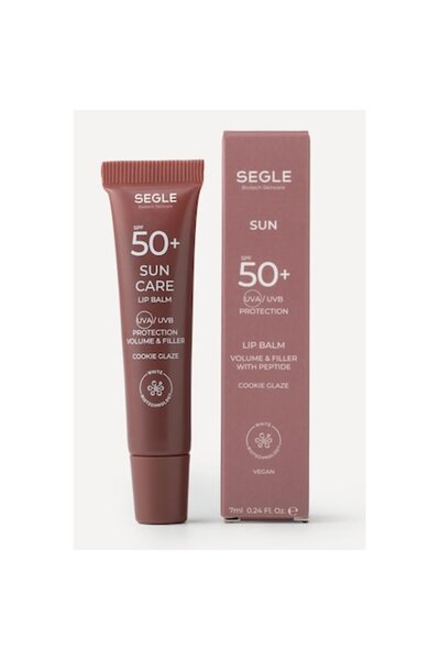Segle SPF50+ Cookie Glaze Balsam de buze anti-rid și pentru volum. Aromă de f...