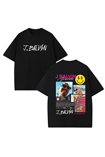 MAGORS Μπλουζάκι J Balwin με στάμπα Unisex Oversize, 100% βαμβακερό, με λαιμό...