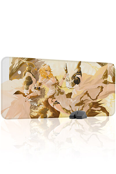 mousepad bastir Aglaea Honkai: Star Rail Anime V3 - 90X40 Gaming Mouse Pad Mo...