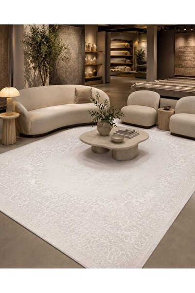 Merinos Therapy Halı 65287 060 Leke Tutmaz, Tozumaz Yumuşak Modern Halı Salon...