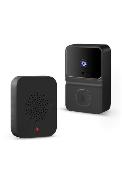 Alista Home Έξυπνο κουδούνι πόρτας WiFi με βίντεο HD, με μπαταρία Tuya, αμφίδ...