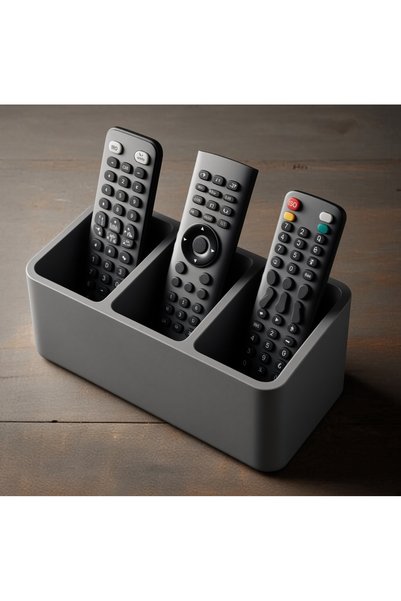 SepetZone Kumanda Standı - 3 Bölmeli Büyük Masaüstü Düzenleyici - TV Kumanda ...
