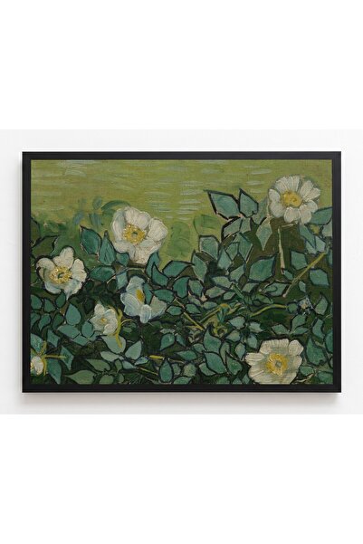 CraftedByPi Van Gogh Van Gogh Yabani Güller Çerçevesiz Poster 21x30 cm A4 Tab...