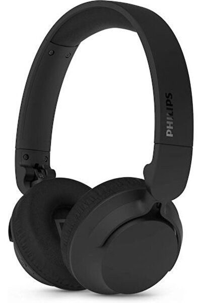 Philips TAH4000BK/00 Ασύρματα ακουστικά Bluetooth πάνω από το αυτί με 70 ώρες...